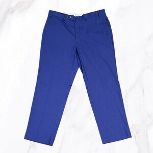 Ralph by Ralph Lauren Men's Royal Blue Straight Leg Dress Pants, Size 36x30